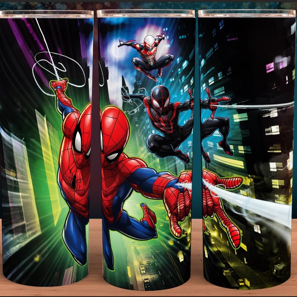 Spider-man Miles Morales Cup Mug Tumbler  20oz